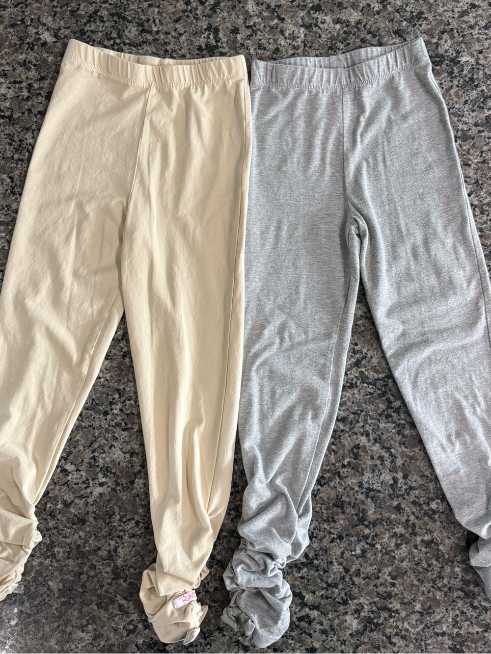 Ruffle Butts Ruched Bow Leggings Set